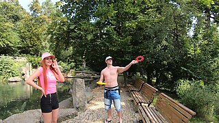 Matt Bird and Gia Tvoricceli in sensual action