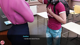 The richest blonde in college has a huge ass (Milfs of Sunville #6) - Jazziuu