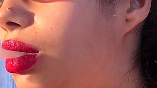 Smioking and Lip Fetish