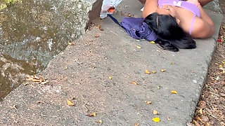 My Neighbor Is Caught Masturbating in Public