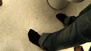 Dirty blonde Girl love risky Fuck at different Public Place