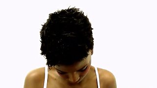 South African Babe With Black Beauty