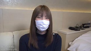 Uncensored Slender beauty squirts with an aphrodisiac! Push hard and creampied! !
