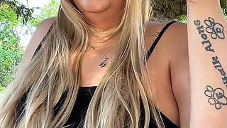 BBW Brazilian MILF Goddess Morning Outdoor Smoking Ritual Showing Thighs