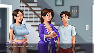 Comfort to My Stepmom - Summertime Saga