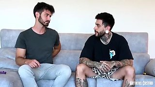 French Beauty's First Double Penetration Experience