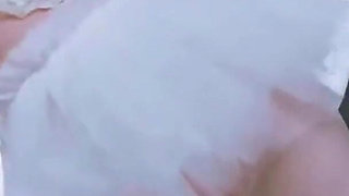 Ms19-a Girl in a Wedding Dress Was Disciplined by Vibrator