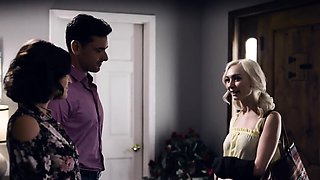 Babysitter bitch is going to suffer in a threesome