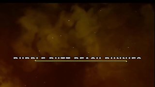 Riley Star, Dean Van Damme And Laya Rae In Bubble Butt Beach Bunnies Threesome W Big Dick British Bloke 4k