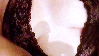 Hairy amateur solo toy fuck