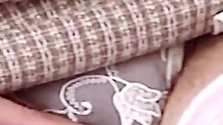 My Wife After Work Goes with Her Boss to Her Department and She Masturbates Before Fucking