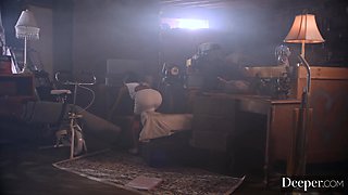 Hottest Scenes From Deeper - Compilation: Redhead MILF Sucks BBC & Slim Beauties Share BBC In 3-some