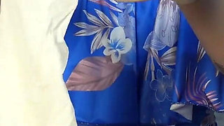 My Pregnant Stepsister Examines Her Pussy in White Medical Gloves Then Masturbates and Inserts a White Medical Glove