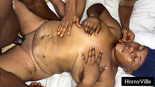 BBW Getting Shared and Fucked by Two Horny Bros
