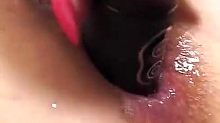 Inflatable Plug, Hot Busty Mary Rider Puts a Big Butt Plug in Her Ass