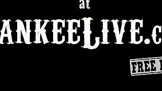 Shaved Pussy of Pale White Girl Pounded by BBC