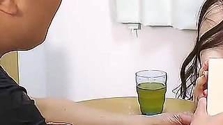 Step Father Gives Skinny Asian Teen Ai a Gift and Fucks Her