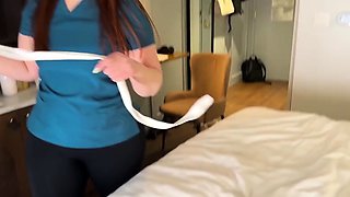 Curvy and cock hungry stepmom succumbs to taboo temptation