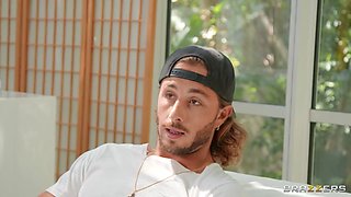 Her Big Naturals Are Unreal With Lucas Frost, Violet Myers - Brazzers
