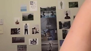 Amateur close up ass toying