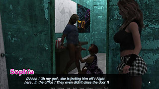 The Car Has Been Broken and Driver - Sophia Have to Find Solutions...