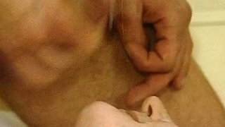 Watch This Blonde Babe From Germany Get Big Load of Cum on Her Face