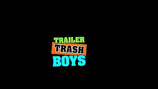 TRAILERTRASHBOYS Huge Muscle Hunk Plowed