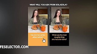 Life Selector featuring SolaZola's blowjob clip