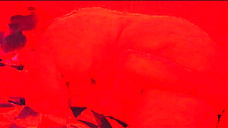 Blowing a Load on Curvy BBW Slut