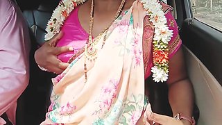 Car Sex, , , Telugu Dirty Talks, Indian Telugu Sexy Saree Aunty With Ranku Mogudu