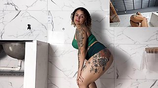 ElianeFuracaoXs Brazilian Big Ass Cowgirl Dance