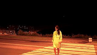 Casual walk turns into fucking in public