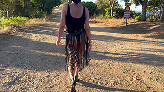 Turkish Girl Lost In The Forest