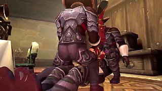 Cultists Ceremonial Foursome Gangbang  Warcraft Hentai Parody