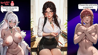 2d Hentai compilation with hot bitch Lara Croft