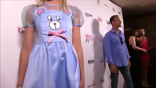 Behind the scenes at the XRCO Awards with superstar Manolo Del Rey on the crimson carpet