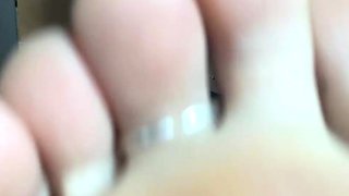 Sexy Emo Teen Dildoing And Foot Fetish