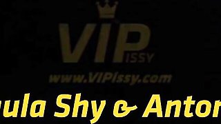 Paula Shy and Antonia Sainz's bondage movie by VIPissy