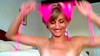 German MILF Fingering Orgasm Webcam Show