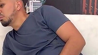 Heated Threesome with Two Very Horny Sluts Gets Out of Control and We End up Fucking in the Living Room