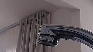 Stepmom at Home, Just Fans in Slow Motion, Black Dress