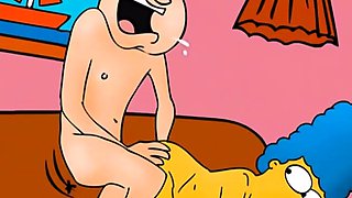 Simpsons and Griffins swingers orgy
