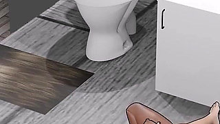 Cockizilla Stories Part 4- I’m Gonna Cum!! Insane Fucking and Riding in the Bathroom(audrey Pagne and Chris)
