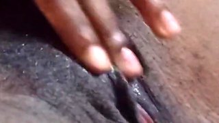 Rubbing My Clit Threw My Knickers Fingering My Hairy Pussy
