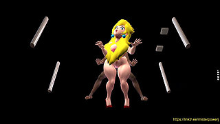 Princess Peach Cheating Mario Doggy Position