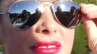 I Flash My Sexy Body on the Boat Ride with My Friends