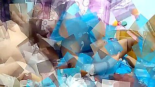 Doctor Smriti Sucking And Fucking Hard In Blue Saree With Her Colleague Mishra At Home On