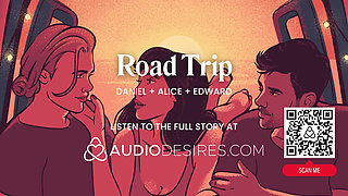 ASMR Audio Porn: MMF FWB Threesome Fuck in a Car - DP, Anal & Public Sex - Erotic Audio Story