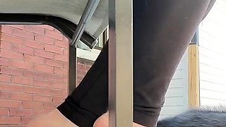 Black Amateur Explore Hot Foot Fetish
