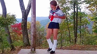Hill-top Gal After Class